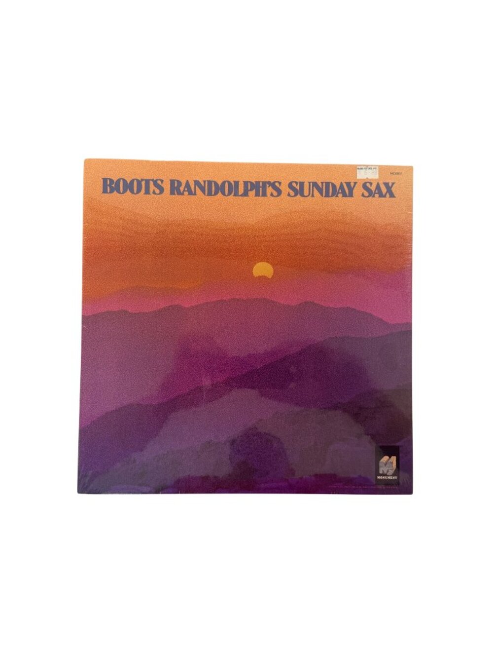 Boots Randolphs Sunday Sax Vinyl Record Album Monument Records MC6607 Sealed